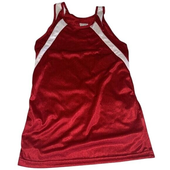 Augusta Sportswear Youth M Red Performance Tank Top - Picture 1 of 5